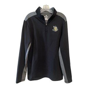 Fanatics UCF Knights Men’s Large 1/4 Zip Pullover – Black/Gray – 42" x 29"